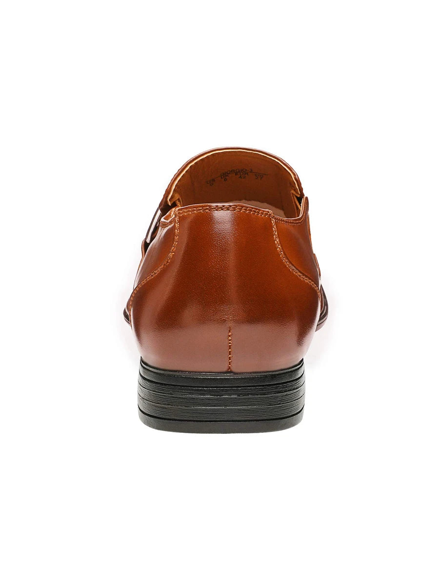 Gefütterte Loafer Herren Mokassin Kunstleder Elegant