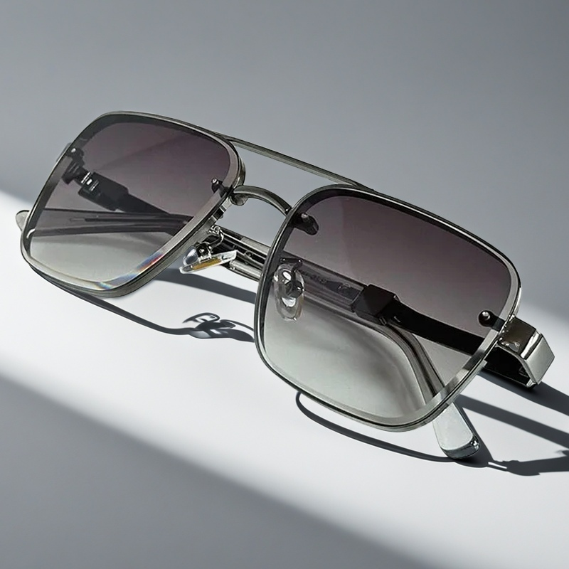 Klassische Aviator Sonnenbrille Herren Pilotenbrille UV
