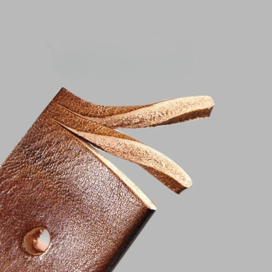 Rindsleder Gürtel Herren Ledergürtel Elegant Business