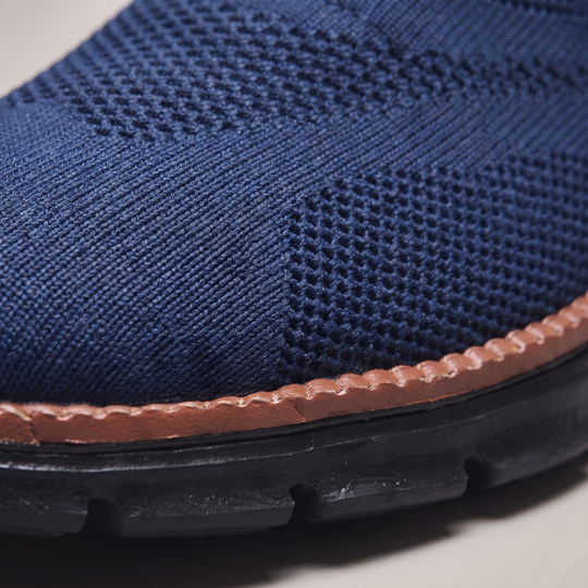 Slip-On Sneaker Herren Grobe Sohle Leicht Atmungsaktiv