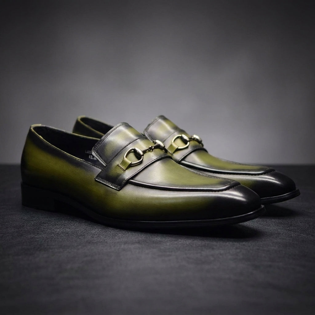 Weiche Rindsleder Loafer Herren Slip-On Gepolstert