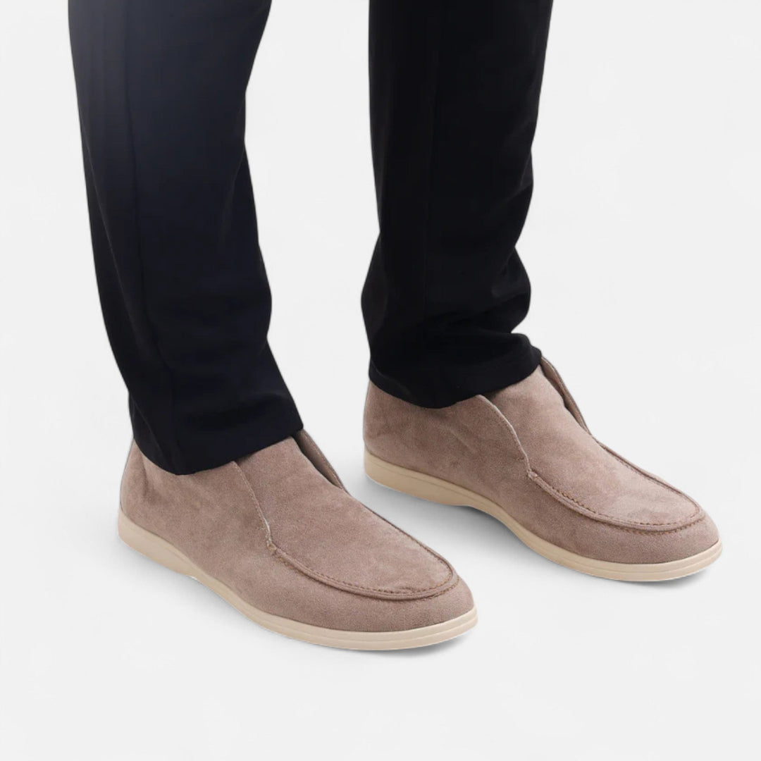 Herren Old-Money-Hohe Wildleder-Loafer – Jennoir
