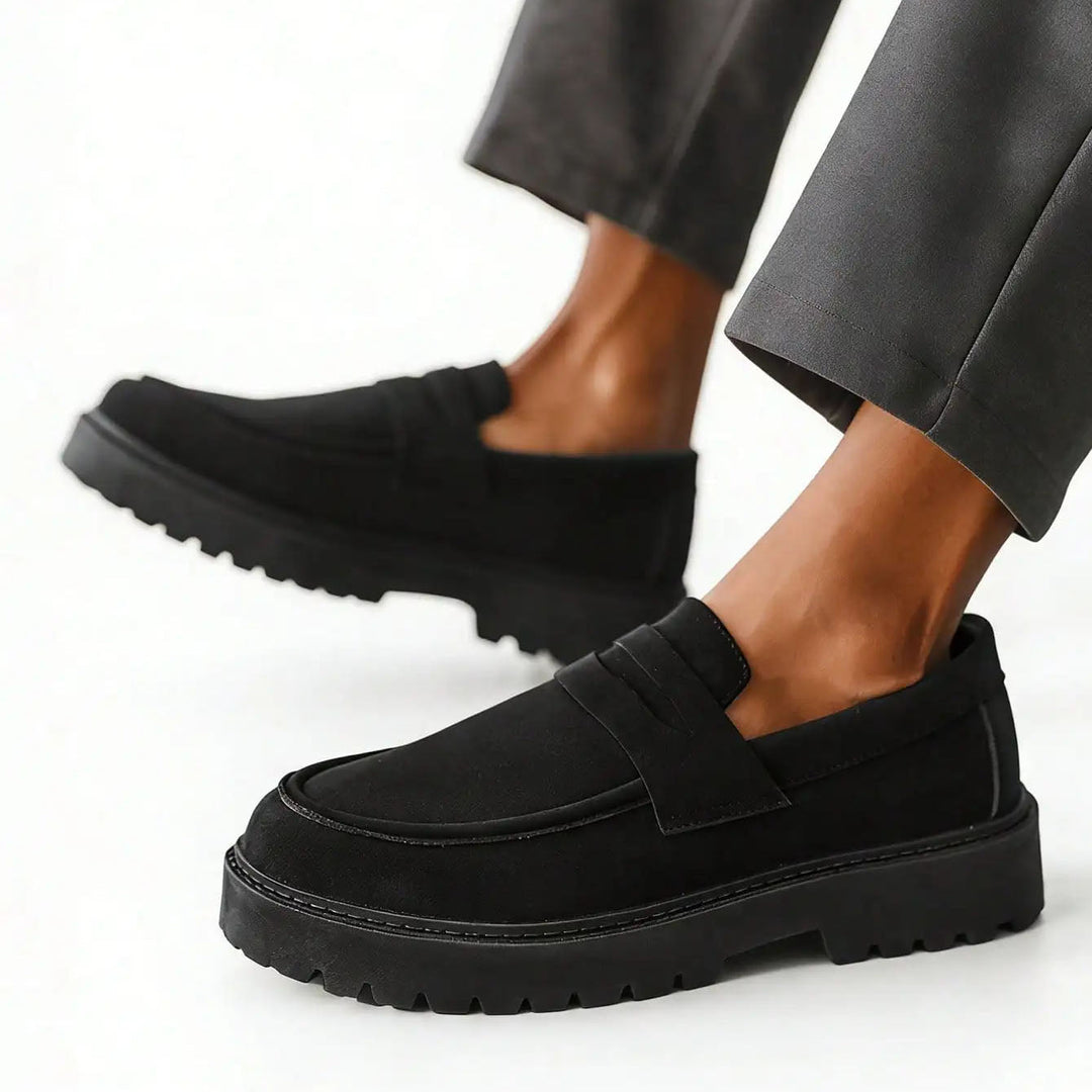 Loafer mit Plateausohle Herren Slip-On Smart Casual