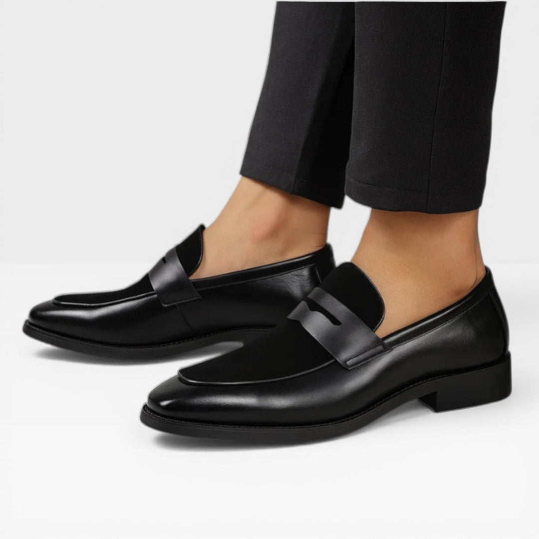 Old Money Penny Loafer Herren Leder Smart Casual