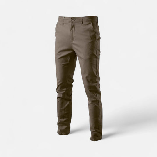 Smart Casual Chino Hose Herren Tailliert Elegant
