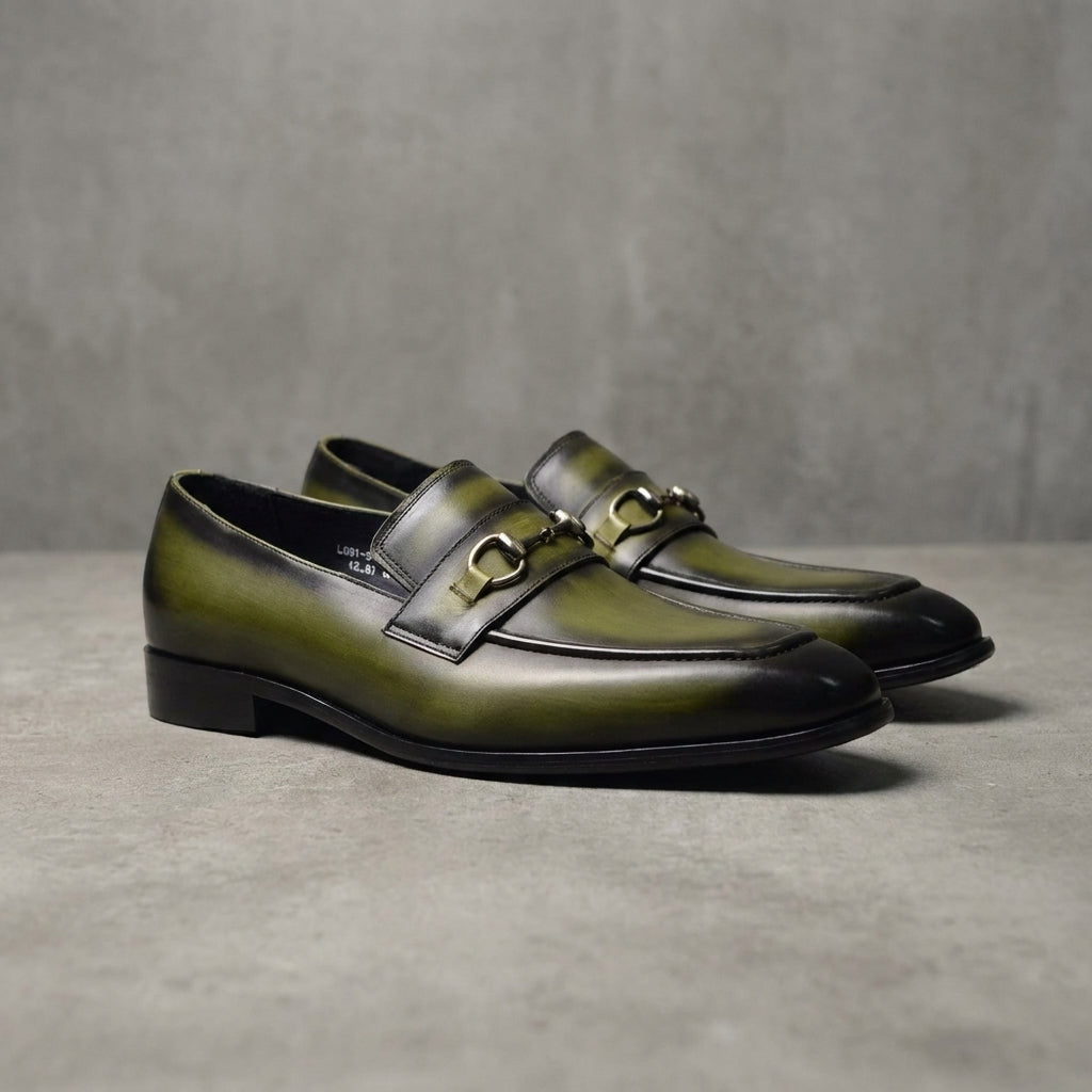 Weiche Rindsleder Loafer Herren Slip-On Gepolstert