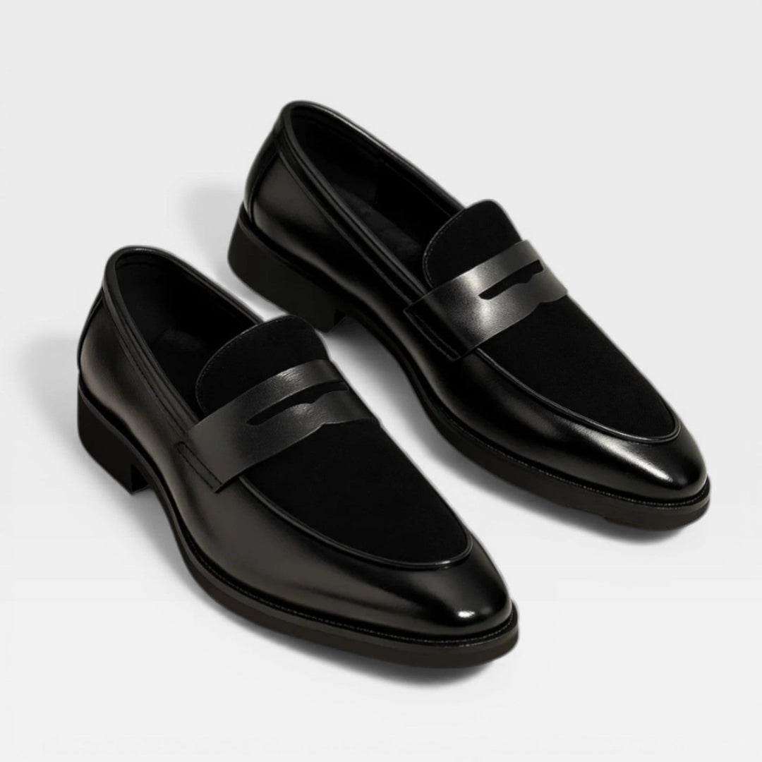 Old Money Penny Loafer Herren Leder Smart Casual