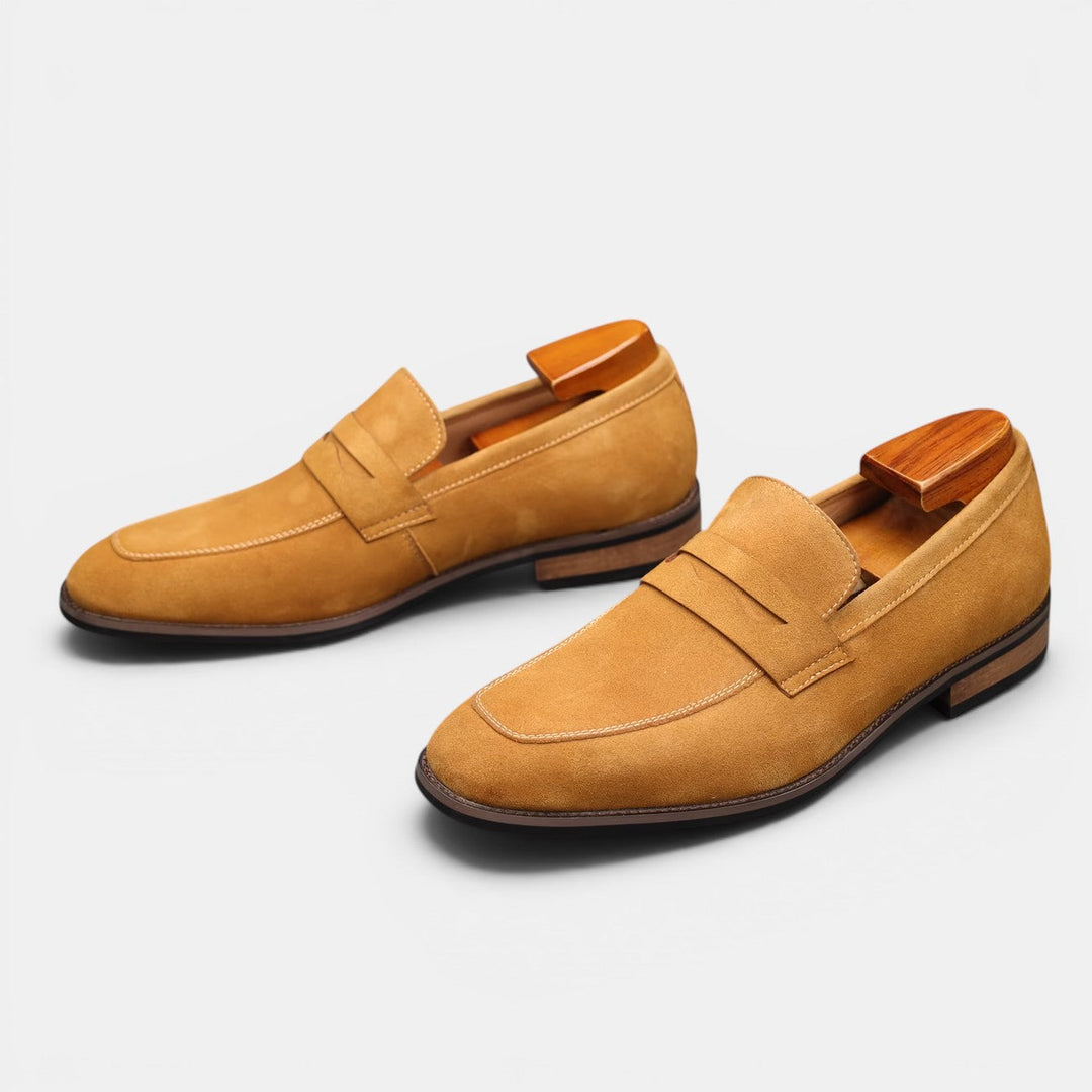 Herren Wildleder-Penny-Sommer-Loafer – Jennoir
