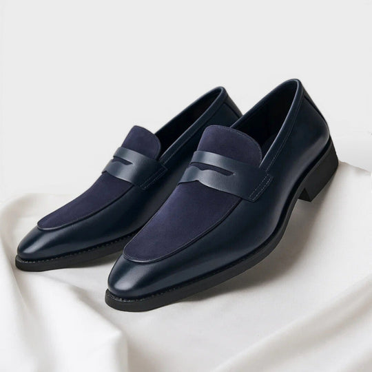 Old Money Penny Loafer Herren Leder Smart Casual