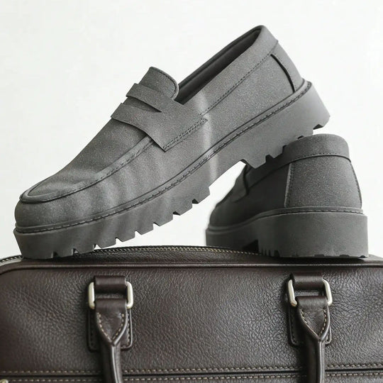 Loafer mit Plateausohle Herren Slip-On Smart Casual