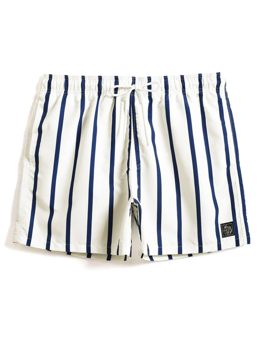 Manfinity Swimmode Men's Swim Trunks Lightweight 4-Way Stretch White