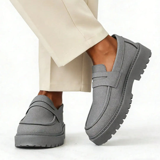 Loafer mit Plateausohle Herren Slip-On Smart Casual