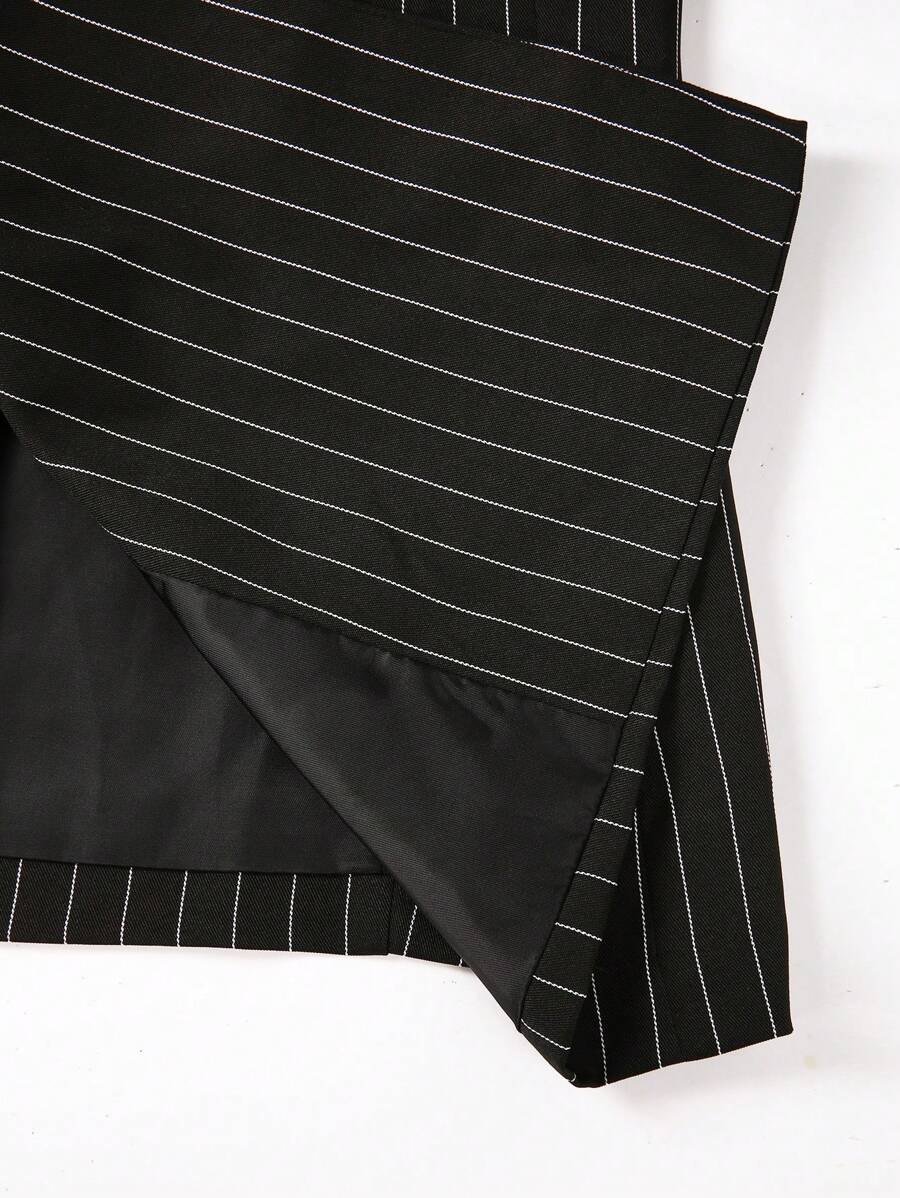 Gestreifter Anzug Herren Blazer und Hose Business