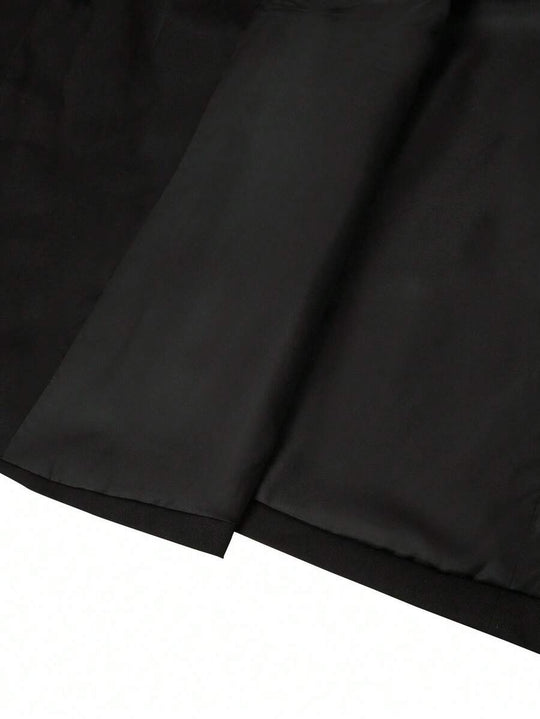 Minimalistischer Blazer Herren Stehkragen Gefüttert