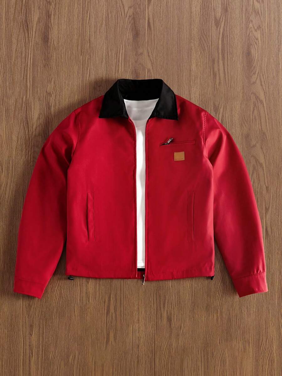 Workwear Jacke Herren Windbreaker Zip Outdoor Locker