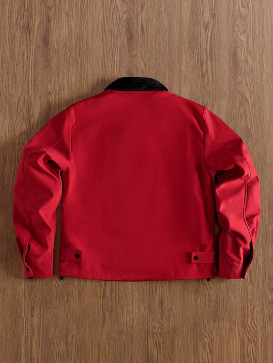 Workwear Jacke Herren Windbreaker Zip Outdoor Locker