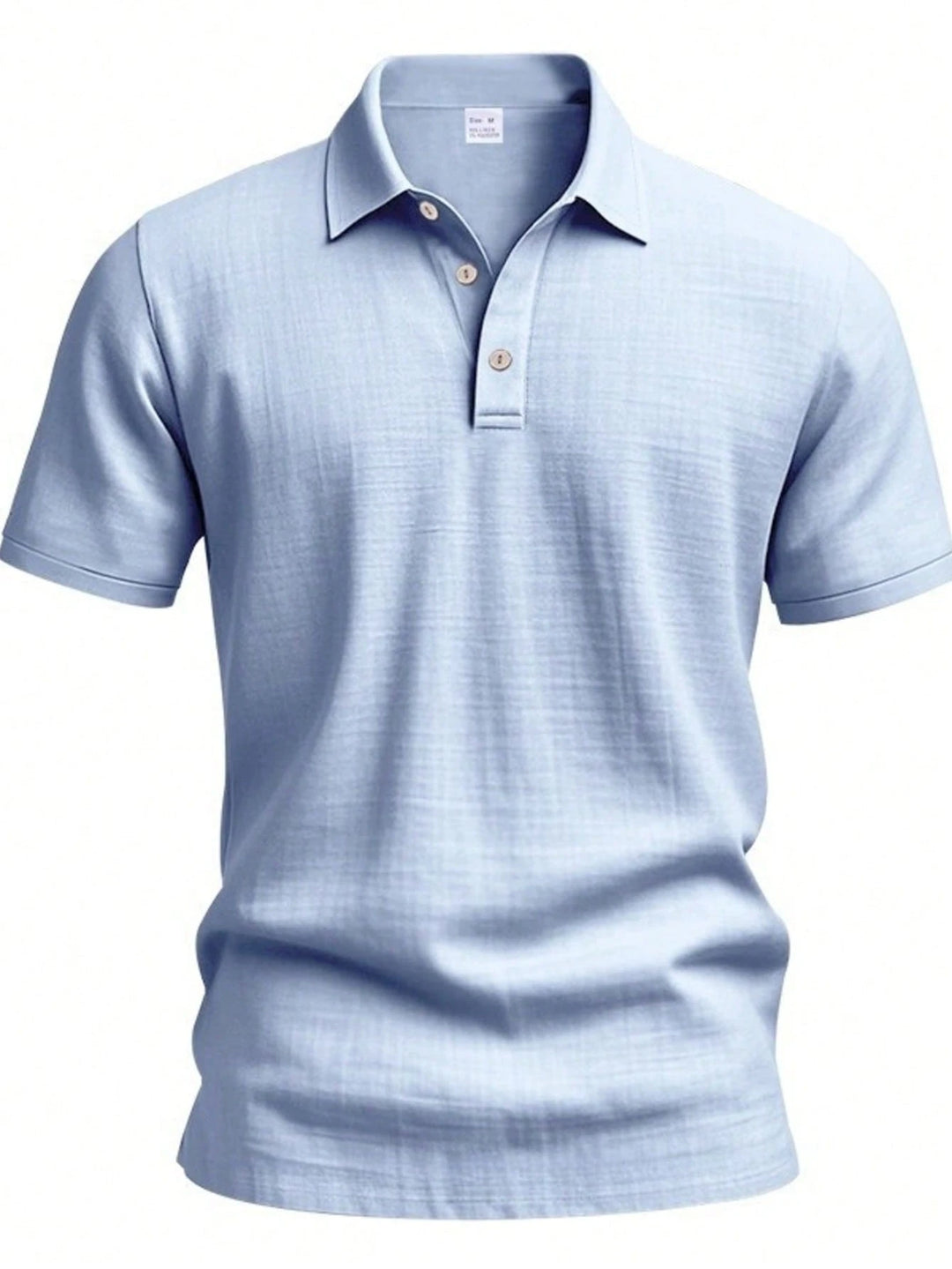 Men's Linen Henley V-Neck Short Sleeve Casual Beach Vacation Shirt