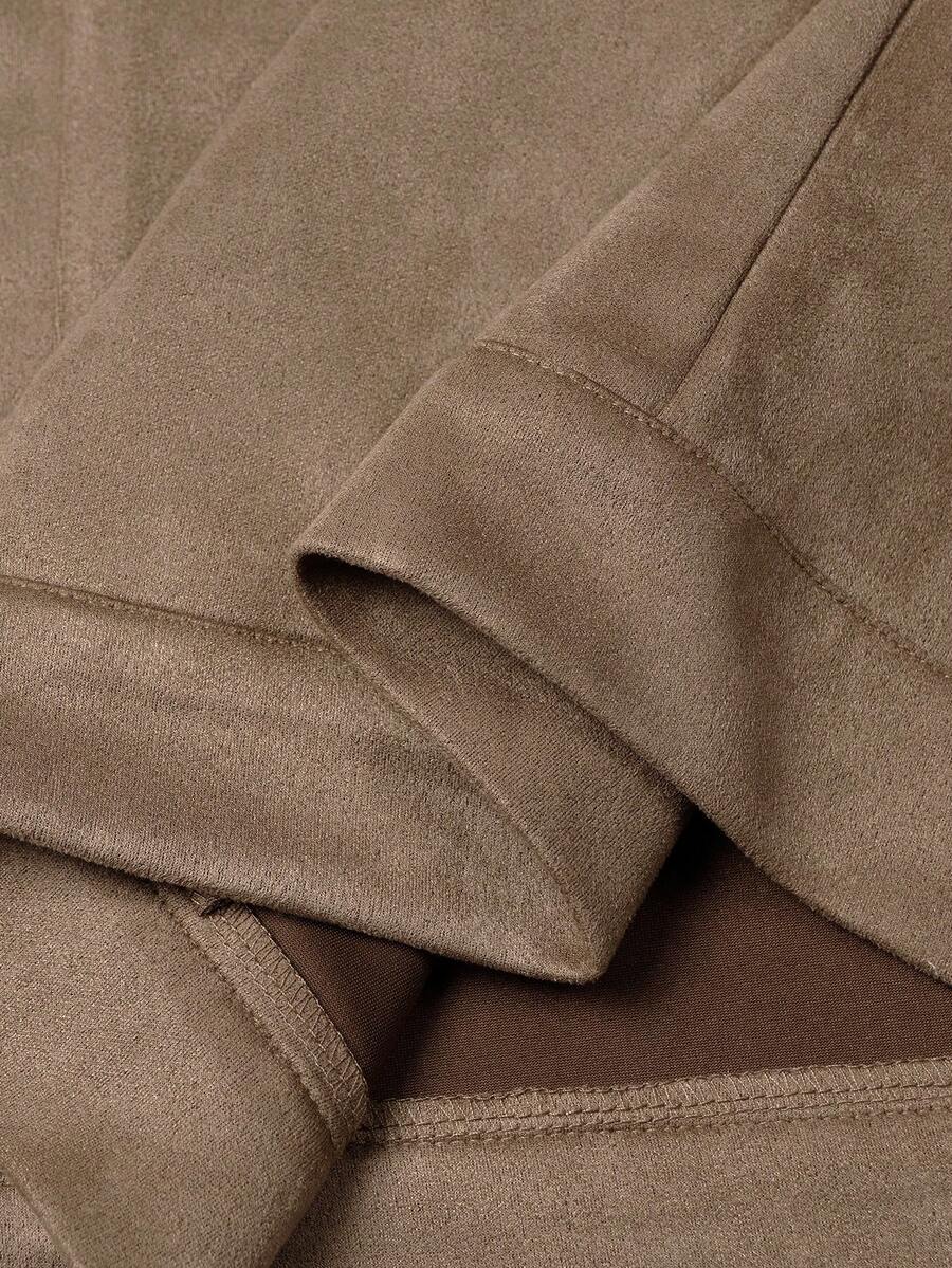 Schlichte Zip Jacke Herren Kragen Übergangsjacke