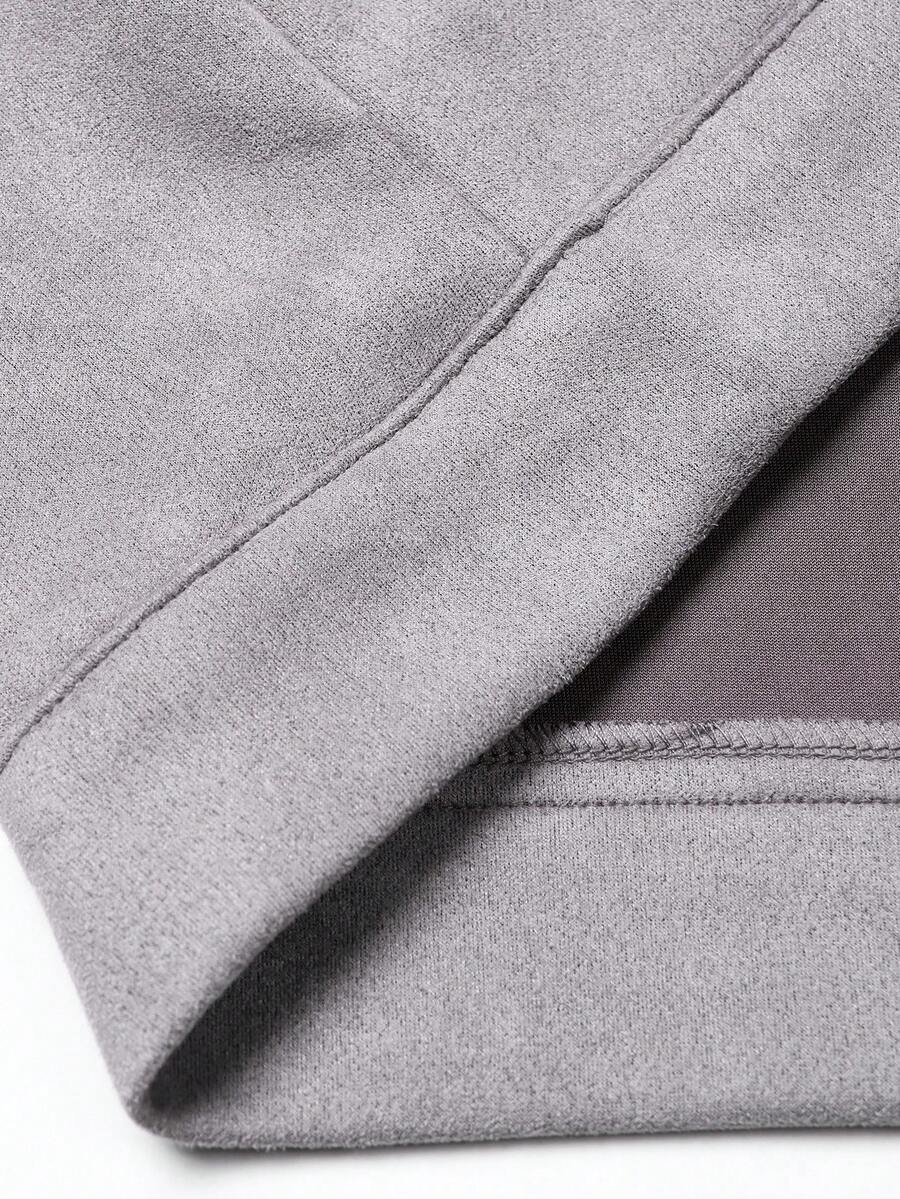 Schlichte Zip Jacke Herren Kragen Übergangsjacke
