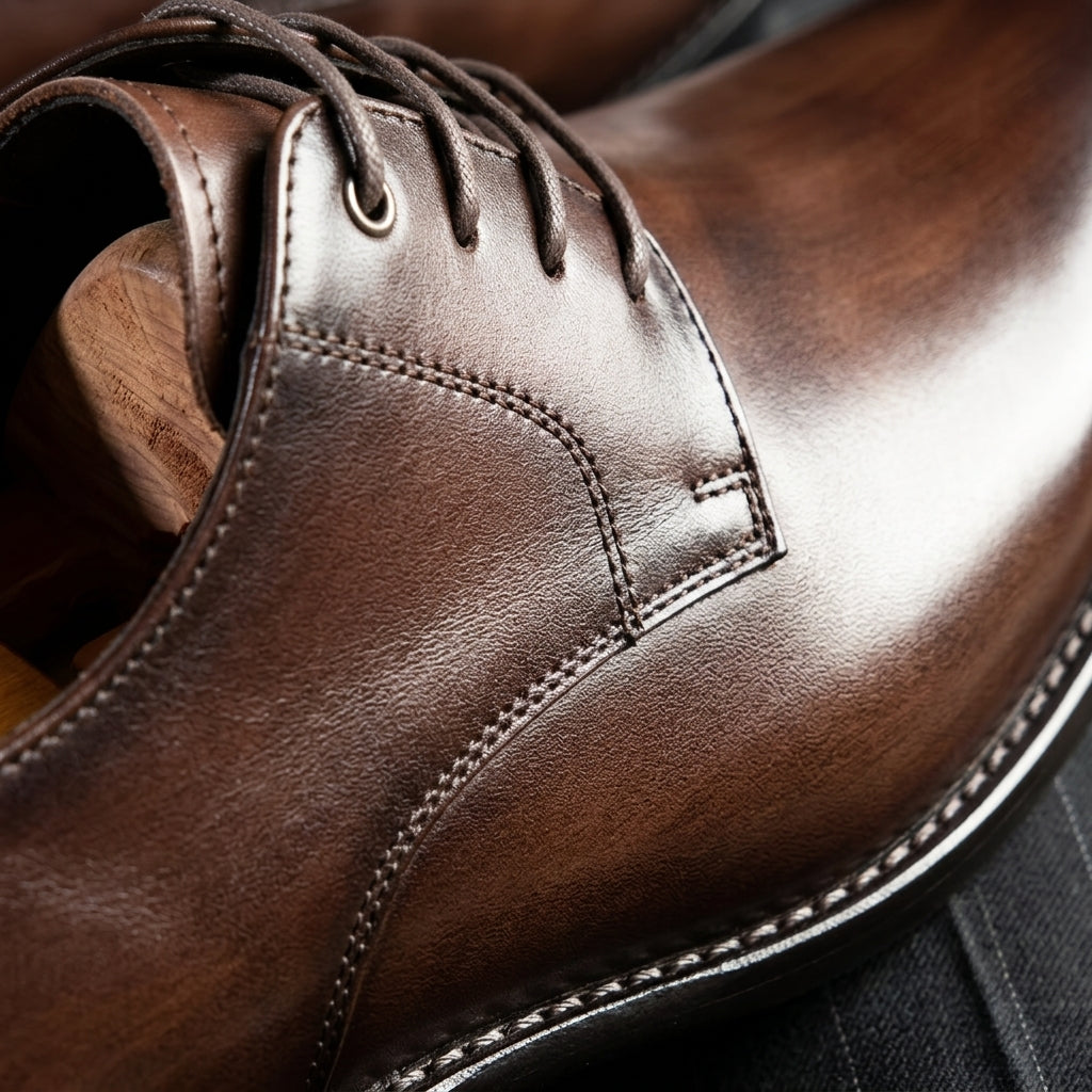 Echtleder Business Schuhe Herren Elegant Smart Casual