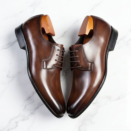 Echtleder Business Schuhe Herren Elegant Smart Casual