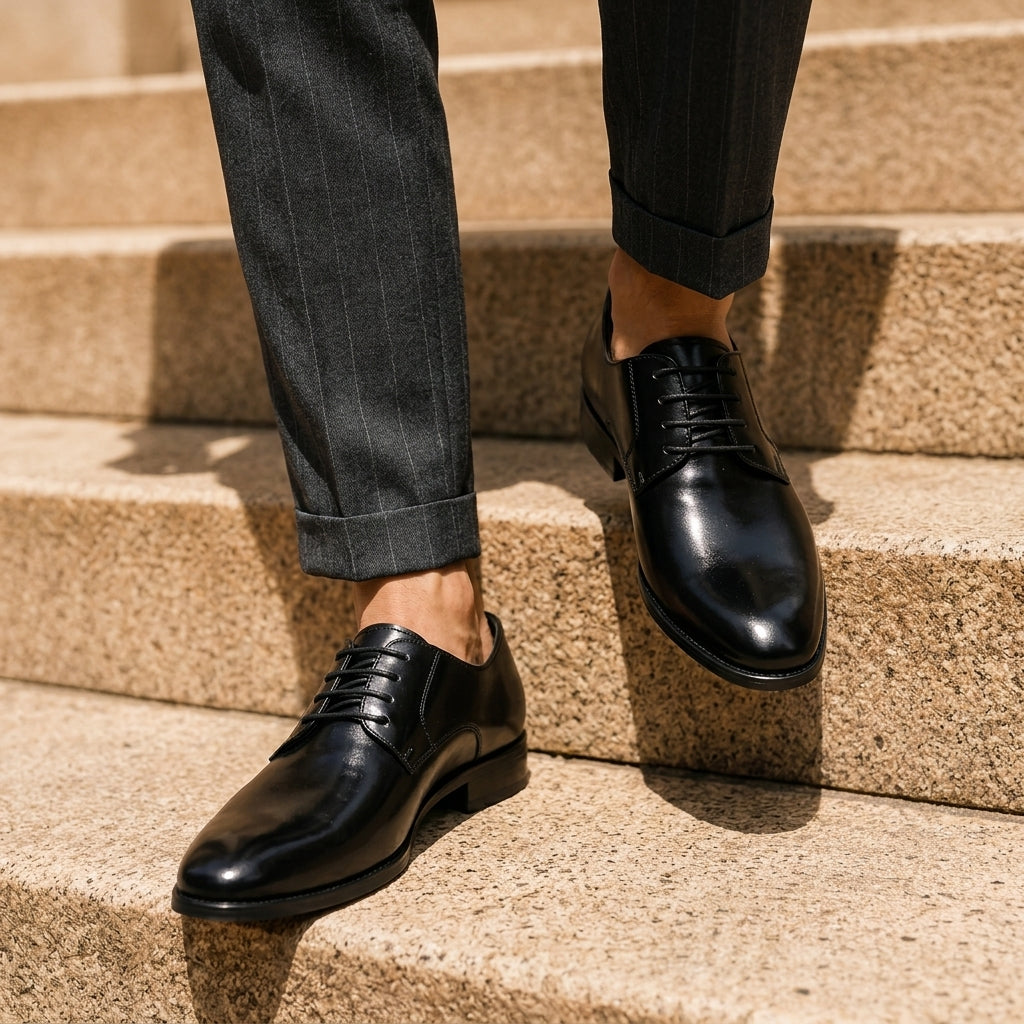 Echtleder Business Schuhe Herren Elegant Smart Casual