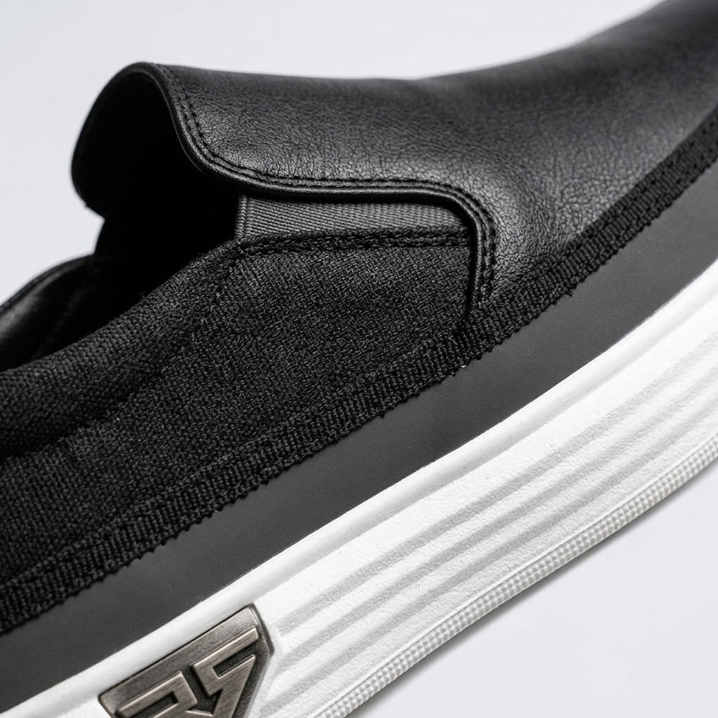 Italienische Leder Slip-Ons Herren Elegant Smart Casual