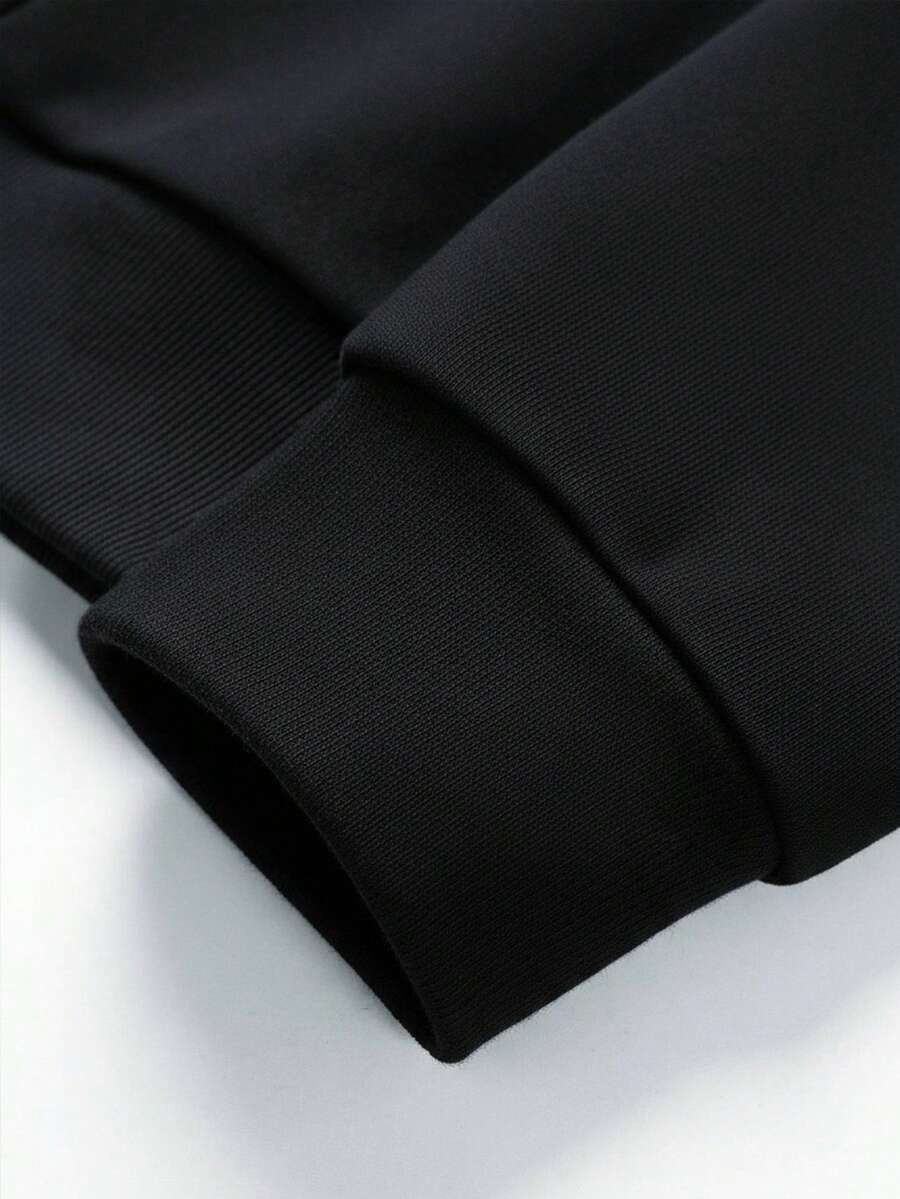 Sportlicher Zweiteiler Herren Halbzip Set Hose