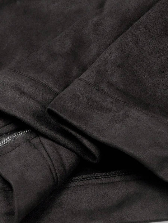 Schlichte Zip Jacke Herren Kragen Übergangsjacke