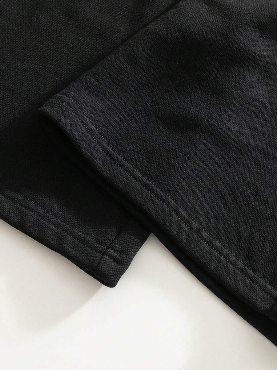 Sportlicher Zweiteiler Herren Halbzip Set Hose