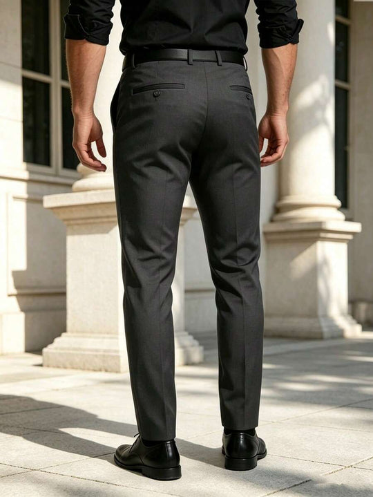 Bequeme Businesshose Herren Stretch Stoffhose Alltag