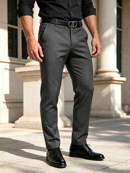 Bequeme Businesshose Herren Stretch Stoffhose Alltag