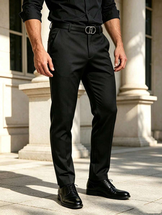 Bequeme Businesshose Herren Stretch Stoffhose Alltag
