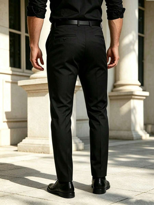 Bequeme Businesshose Herren Stretch Stoffhose Alltag