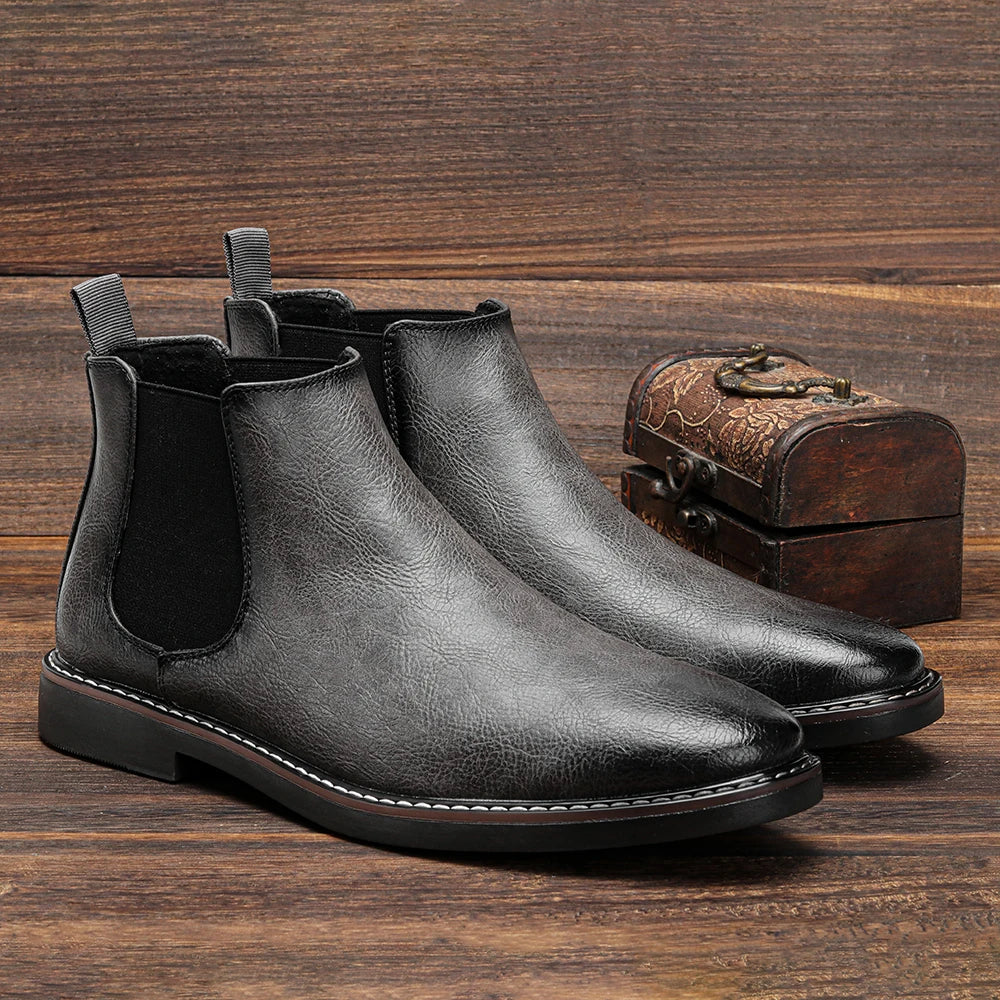 Heritage Lederstiefel Herren Vollleder Boots Outdoor