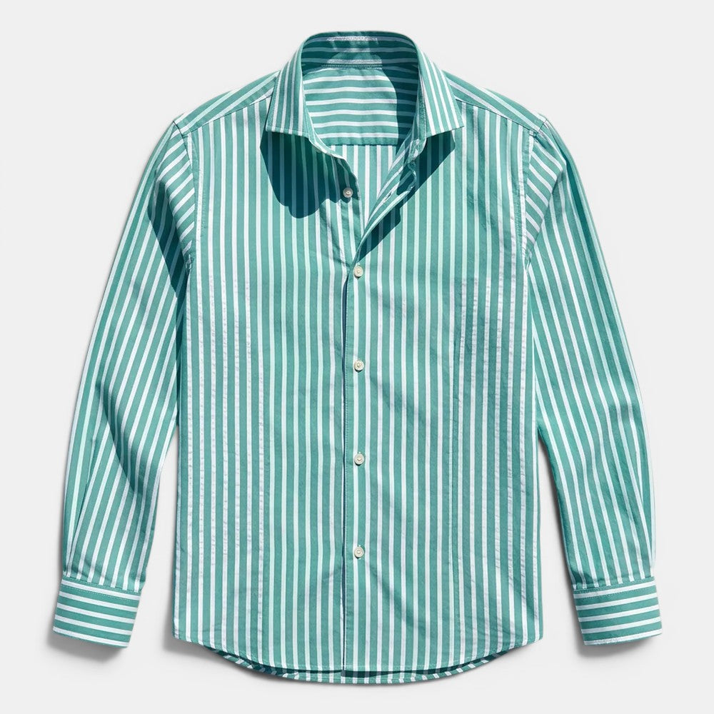 Herren Gestreiftes Klassisches Hemd – Jennoir
