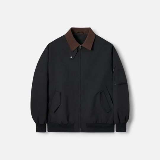 Herren Klassische Harrington-Jacke – Jennoir