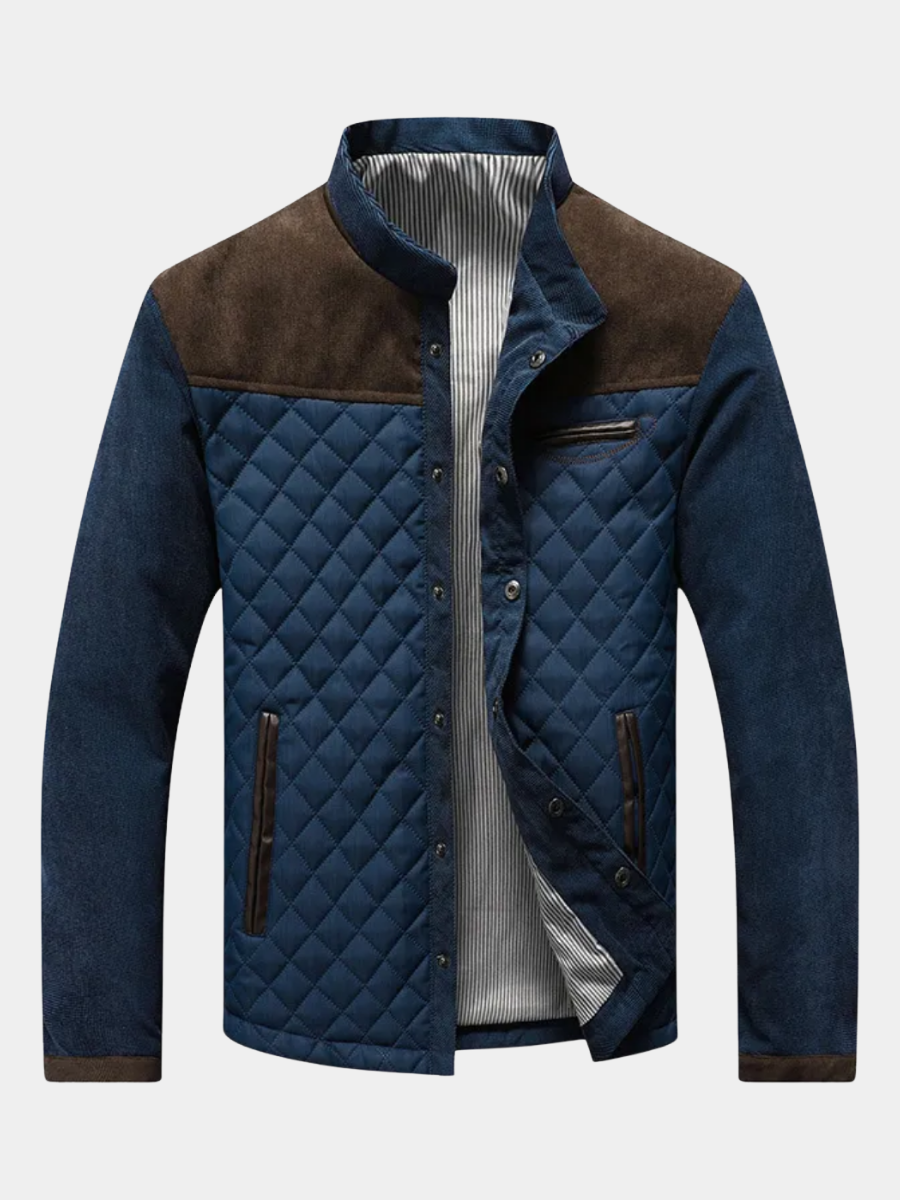 Luxus Jacke Herren Elegant Premium Übergangsjacke