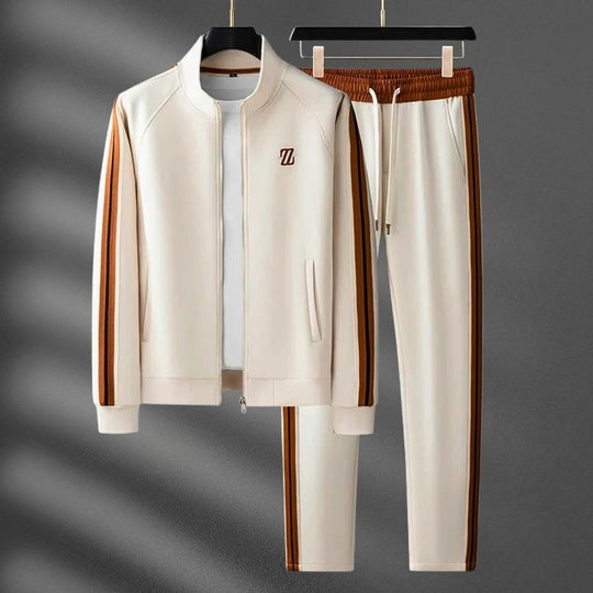 Premium Athleisure Set Herren Sportlich Zweiteiler