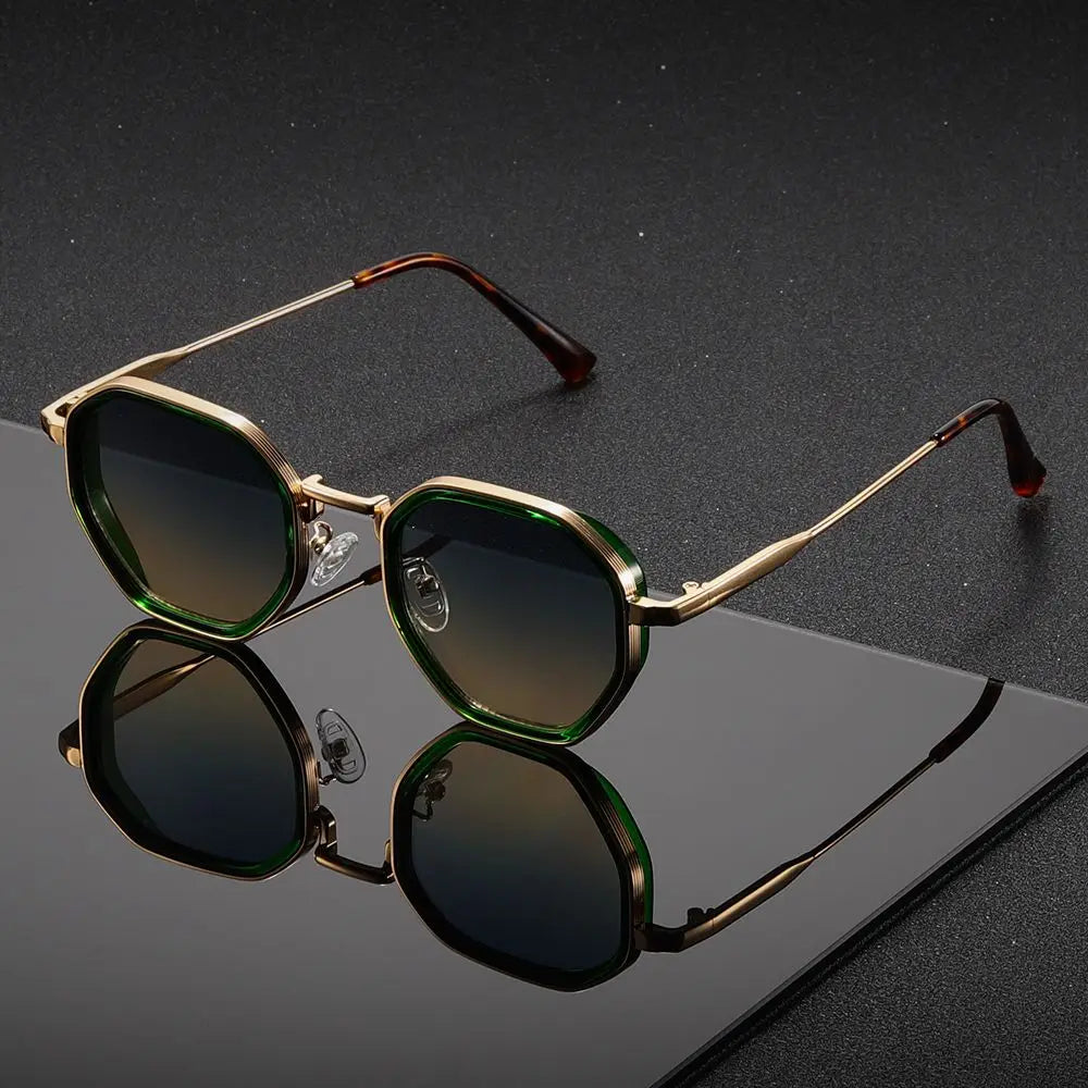 Verspiegelte Statement Sonnenbrille Herren UV Schutz