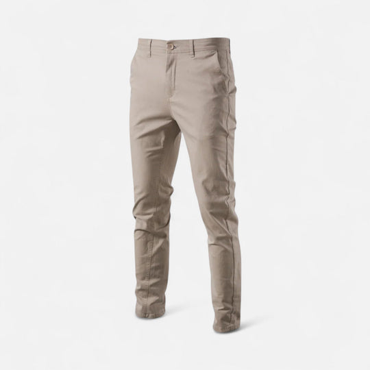 Smart Casual Chino Hose Herren Tailliert Elegant