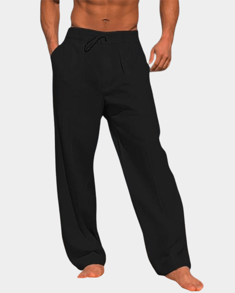 Leichte Atmungsaktive Hose Herren Sommer Casual Chino