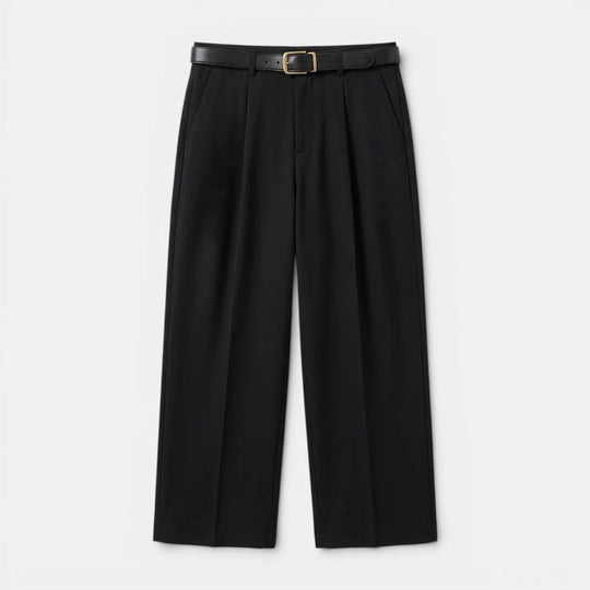 Herren Bundfalten-Geradebeinhose – Jennoir