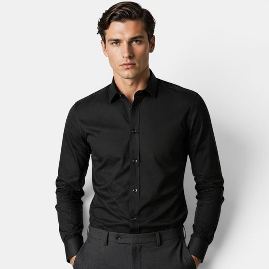 Herren Klassisches Businesshemd – Jennoir