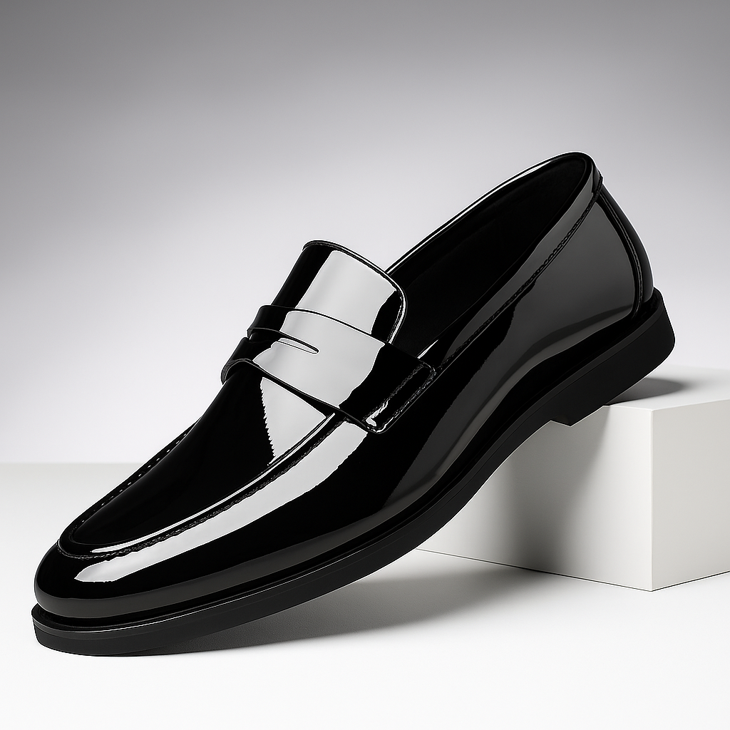 Leder Loafer Herren Slip-On Slipper Business Schuhe