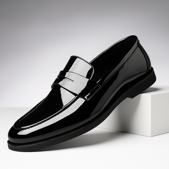Leder Loafer Herren Slip-On Slipper Business Schuhe