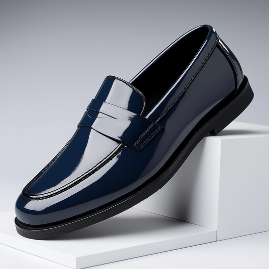 Leder Loafer Herren Slip-On Slipper Business Schuhe