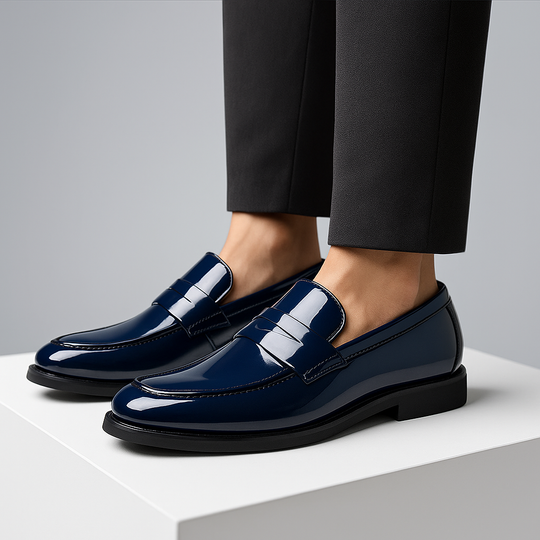 Leder Loafer Herren Slip-On Slipper Business Schuhe