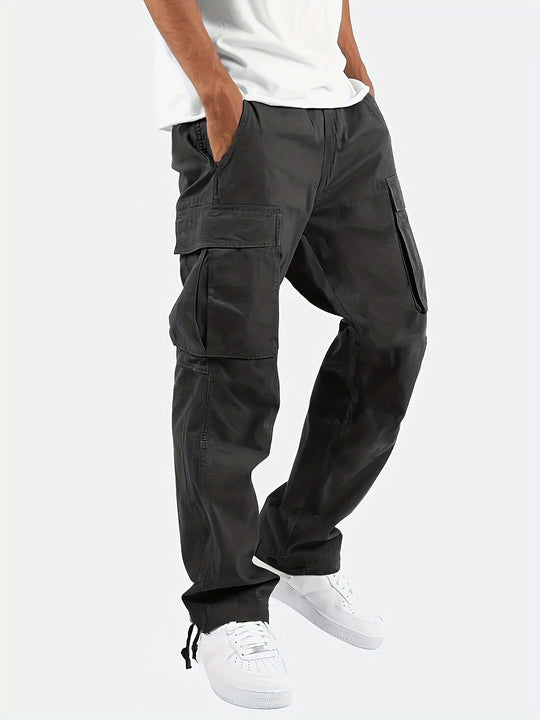 Baggy Cargohose Herren Streetwear Utility Taschen Hose