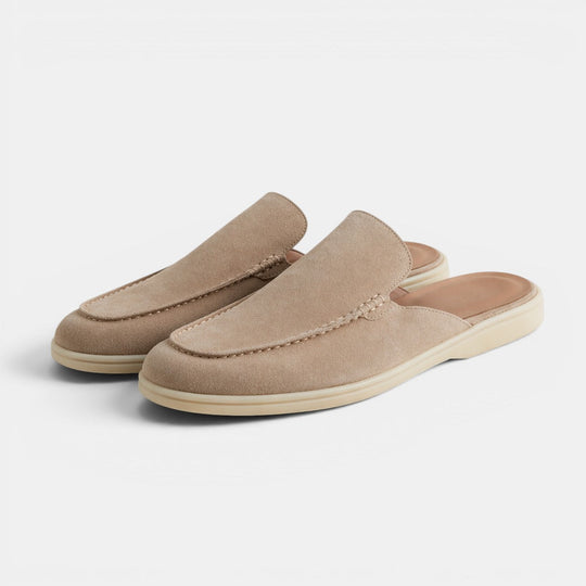 Herren Slip-on-Wildleder-Mules – Jennoir